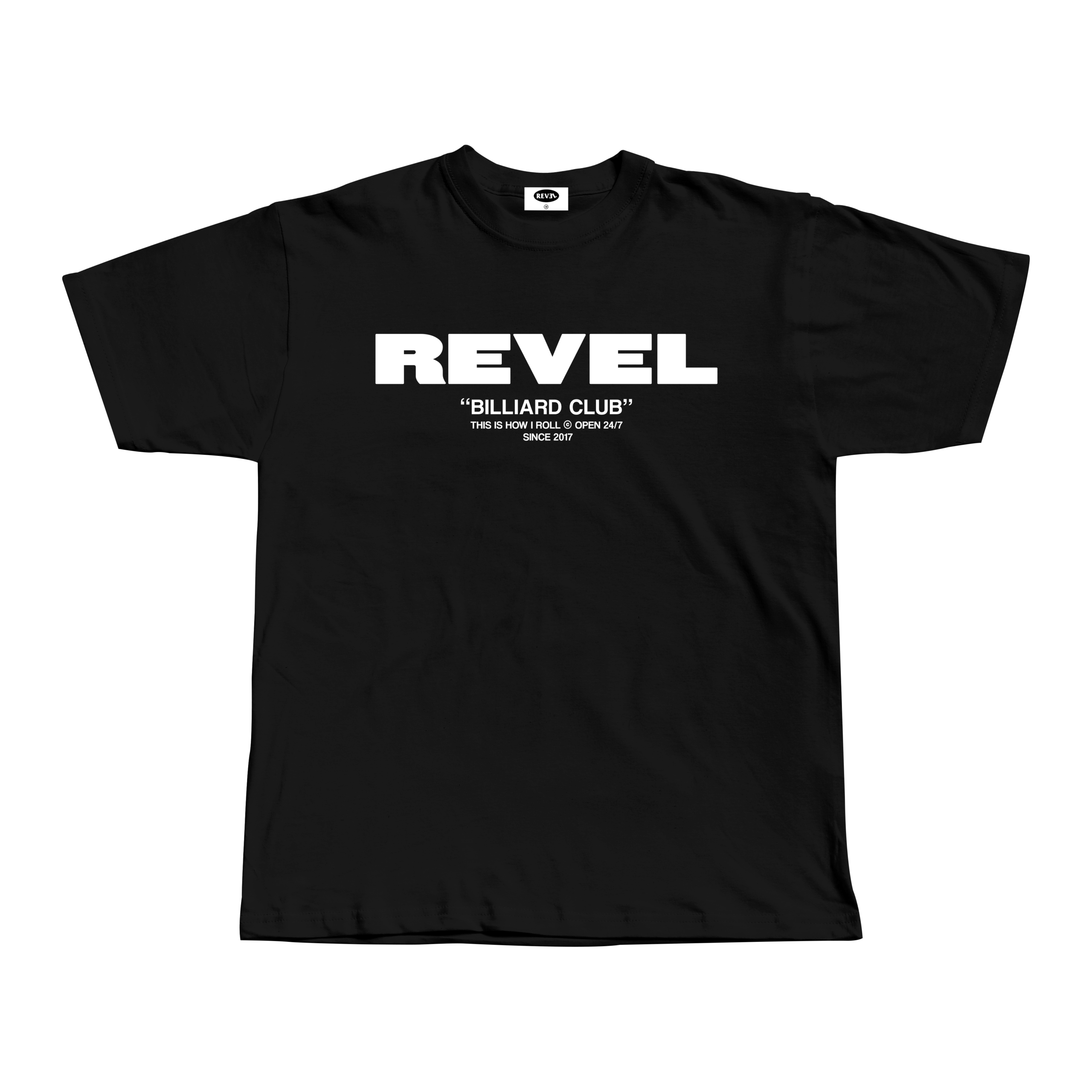 BILLIARD CLUB BLACK TEE