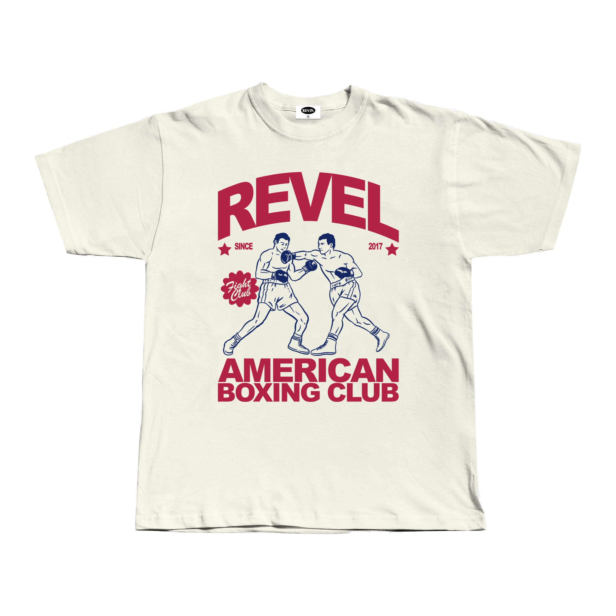 REVEL AMERICAN BOXING CLUB OVERSIZED OFF WHITE